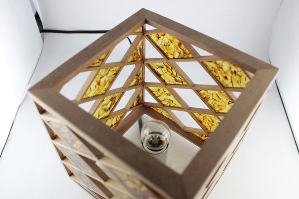 画像6: 琥珀工芸品　行燈 (6)