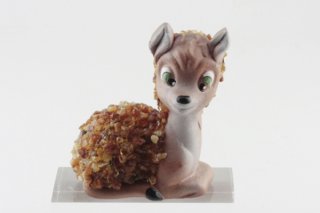 琥珀の置物＜かえる＞ - 久慈琥珀オンラインショップ