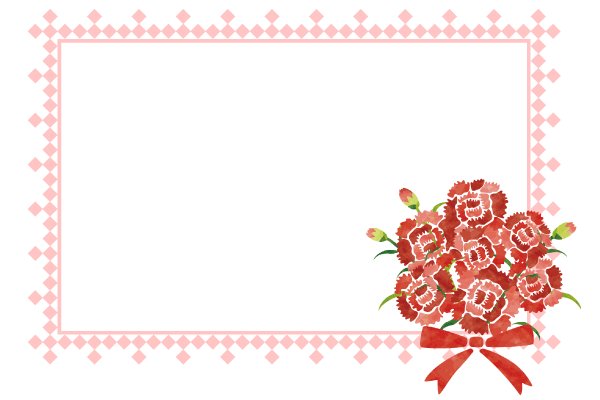 画像1: 【単体注文不可】メッセージカード　母の日 (1)