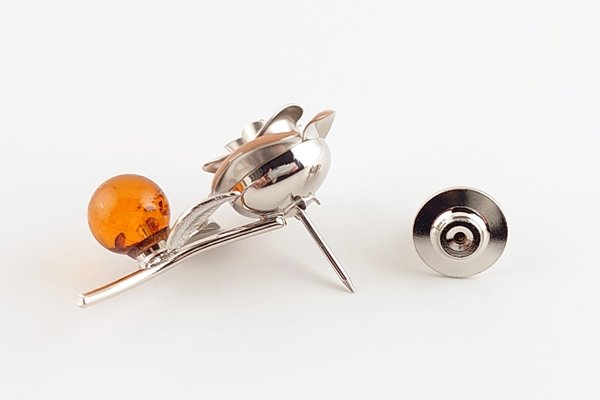 画像18: 琥珀ブローチ (18)