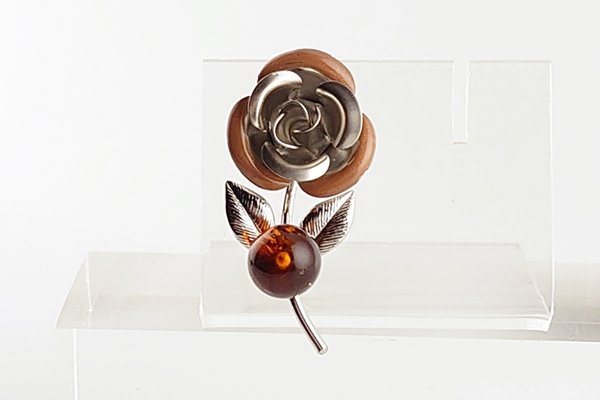 画像15: 琥珀ブローチ (15)