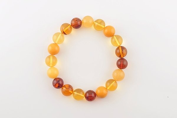 画像4: 琥珀ブレスレット (4)