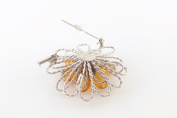 画像6: 琥珀ブローチ（ペンダント兼用） (6)