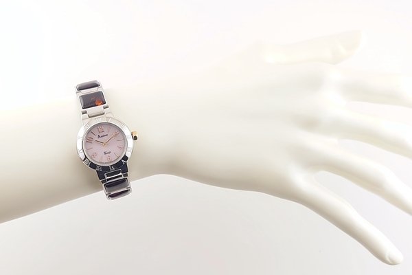 画像7: ソーラーパワーウォッチ ピンク (7)