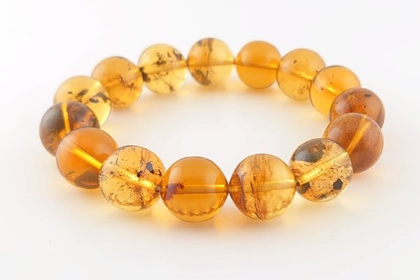 画像6: ブルーアンバーブレスレット (6)