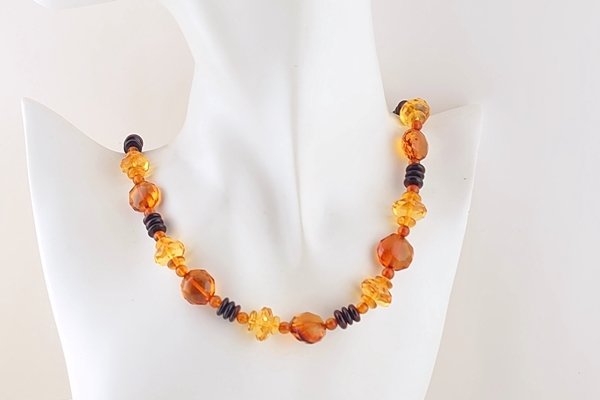 画像6: 琥珀ネックレス (6)