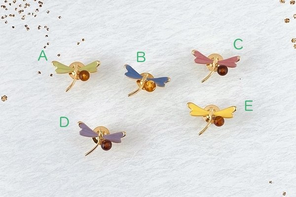 画像2: 琥珀ブローチ (2)