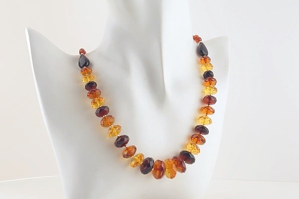画像5: 琥珀ネックレス (5)