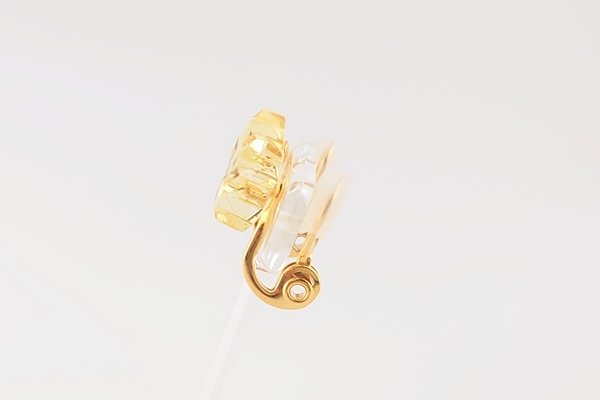 画像4: 琥珀イヤリング (4)