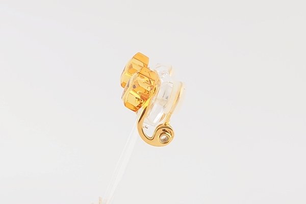 画像3: 琥珀イヤリング (3)