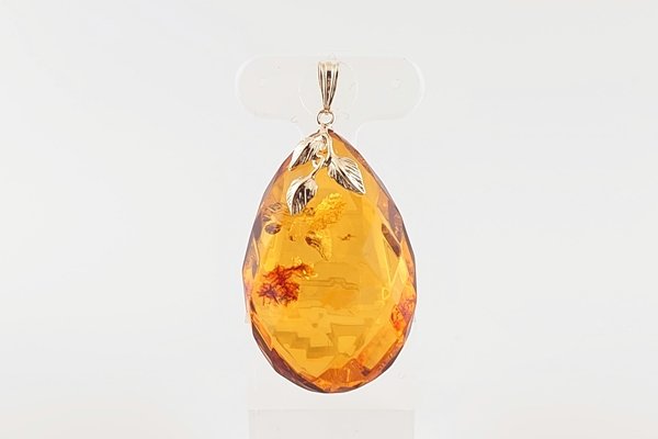 画像2: 琥珀ペンダント (2)