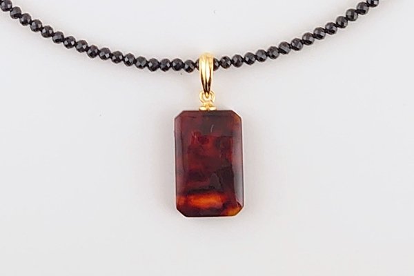 画像3: 琥珀ペンダント (3)