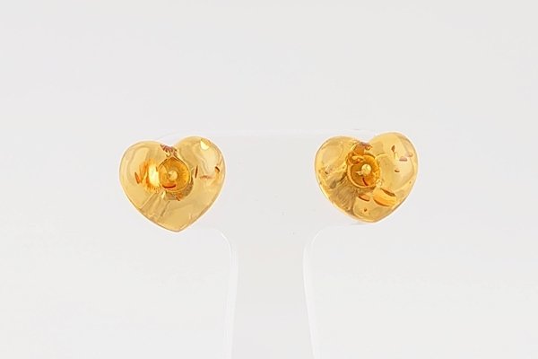 画像2: 琥珀ピアス (2)