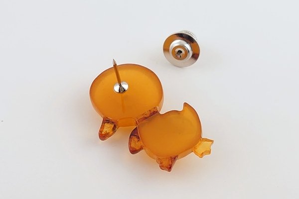 画像6: 琥珀ブローチ (6)