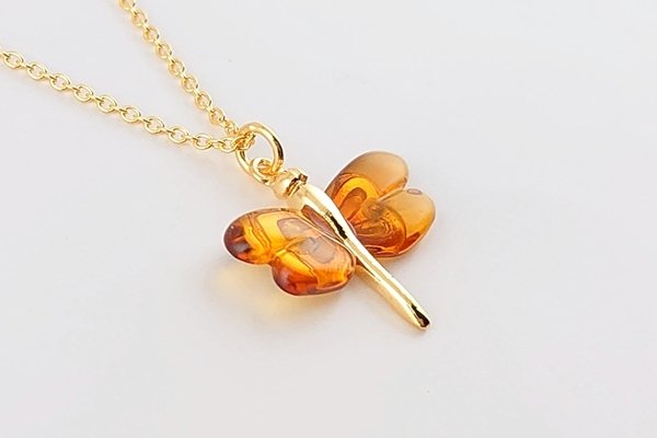 画像2: 琥珀ネックレス (2)