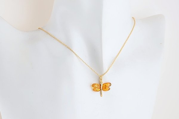 画像8: 琥珀ネックレス (8)