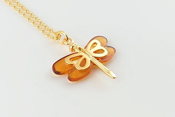 画像5: 琥珀ネックレス (5)