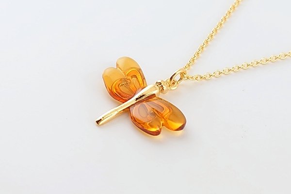 画像3: 琥珀ネックレス (3)
