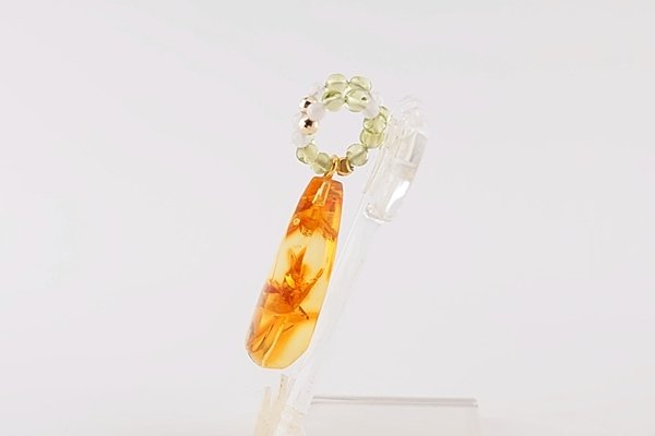 画像3: 琥珀ペンダント (3)