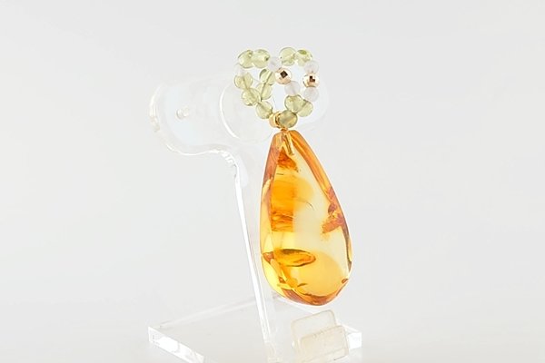 画像4: 琥珀ペンダント (4)