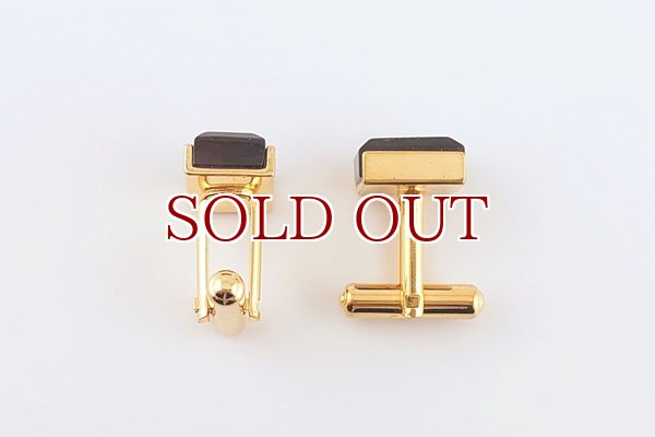 画像2: 久慈産琥珀カフス (2)