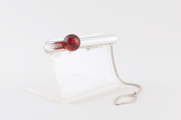 画像3: 久慈産琥珀カフスセット (3)