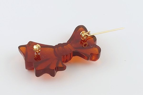 画像6: 琥珀ブローチ (6)