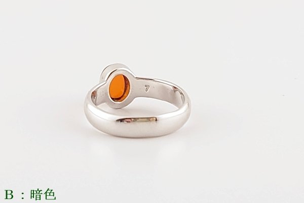 画像12: 琥珀リング (12)