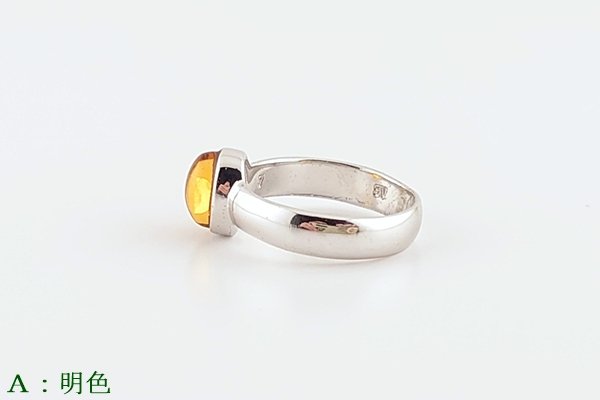 画像5: 琥珀リング (5)