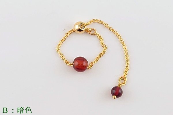 画像10: 琥珀リング (10)