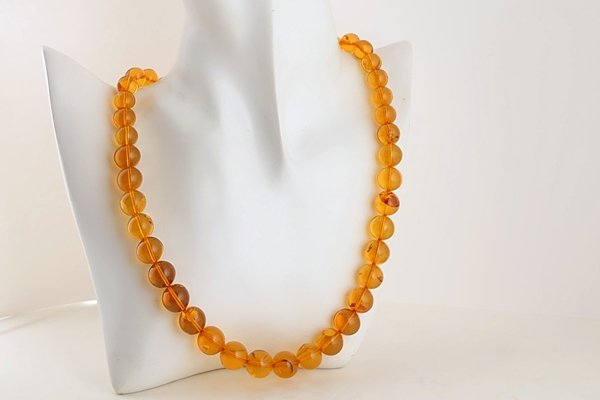 画像6: 琥珀ネックレス (6)