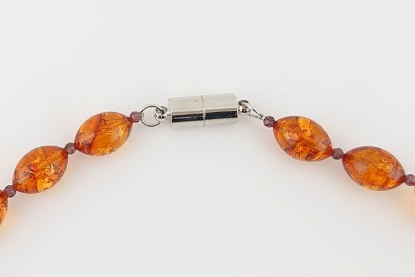 画像4: 琥珀ネックレス (4)