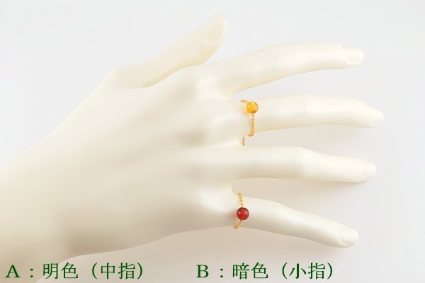 画像11: 琥珀リング (11)