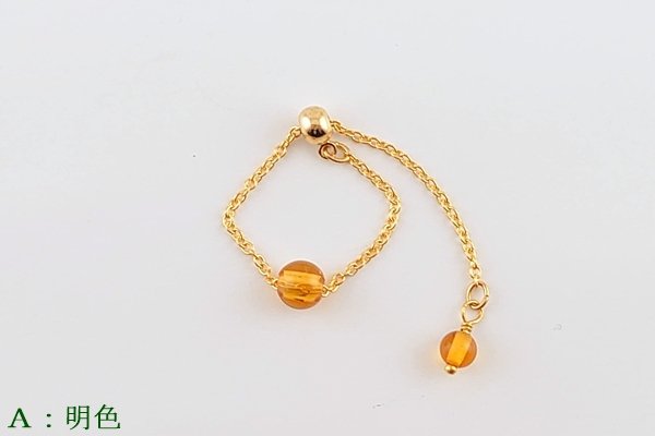 画像6: 琥珀リング (6)