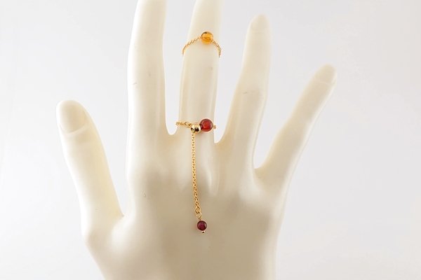 画像12: 琥珀リング (12)