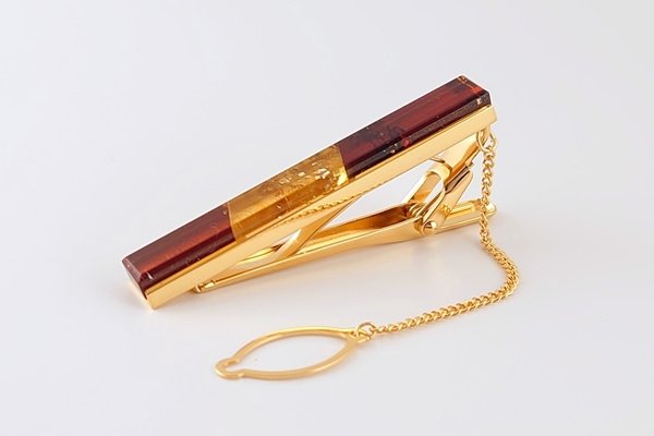 画像2: 琥珀タイピン (2)