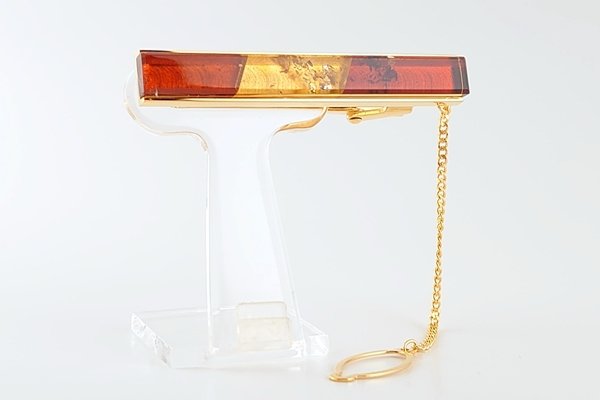 画像1: 琥珀タイピン (1)