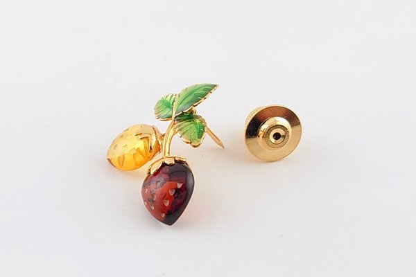 画像5: 琥珀ブローチ (5)