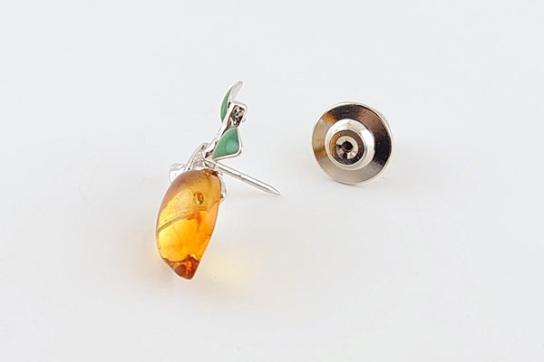 画像5: 琥珀ブローチ (5)