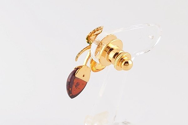 画像4: 琥珀ブローチ (4)