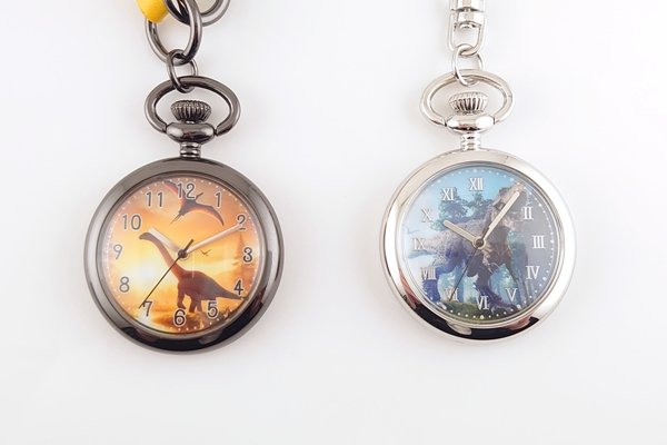 画像5: 恐竜ポケットウォッチ・夕暮れ (5)