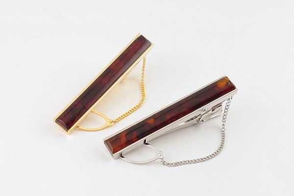 画像3: 久慈産琥珀タイピン (3)