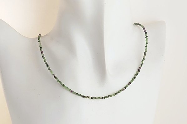 画像5: 天然石ネックレス（ルビーインゾイサイト） (5)