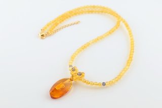 琥珀ペンダント（ネックレス付き） - 久慈琥珀オンラインショップ