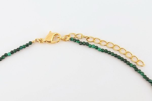 画像4: 天然石ネックレス（マラカイト） (4)