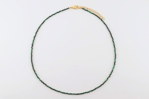 画像3: 天然石ネックレス（マラカイト） (3)