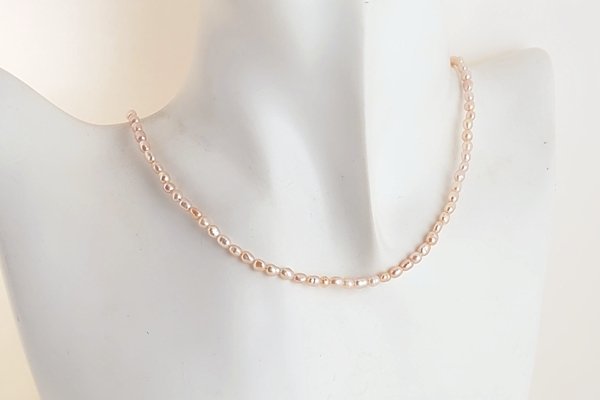 画像6: 天然石ネックレス（淡水パール） (6)