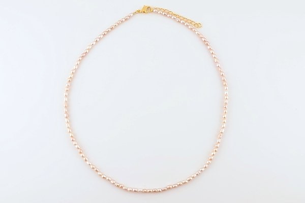 画像3: 天然石ネックレス（淡水パール） (3)