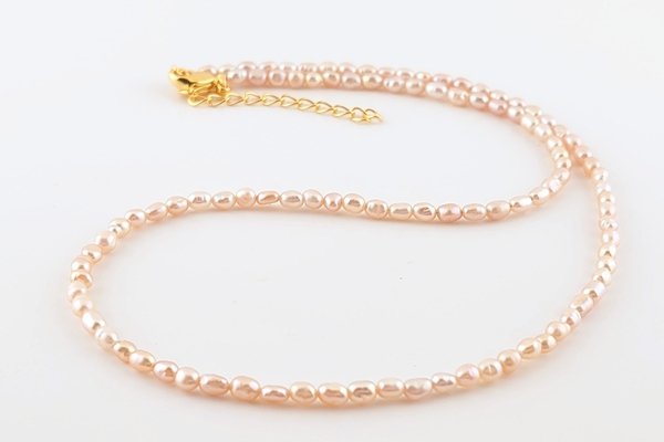 画像2: 天然石ネックレス（淡水パール） (2)