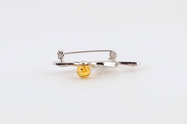 画像5: 琥珀ブローチ (5)